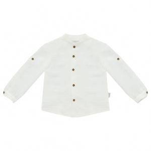 NEW MARTIN ARANDA kids boy's elegant button-up shirt in white